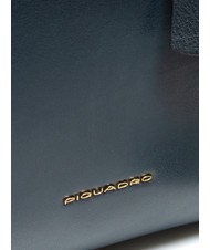 PIQUADRO CAMPIONARIO - GEA  Servietă din piele pentru laptop de 15,6 inchi albastru - Serviete birou - 3