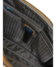PIQUADRO CAMPIONARIO - IMHO Servietă din piele pentru PC 14" galben - Serviete birou - 5