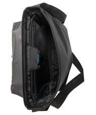 PIQUADRO CAMPIONARIO - FRAME Suport pentru computer Messenger de 14 " negru - Serviete birou - 4