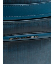 PIQUADRO CAMPIONARIO - SIGNO Geantă duffle din material textil și piele aviaţie - Genți de voiaj - 2