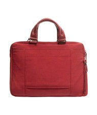 PIQUADRO CAMPIONARIO - SIGNO OUT Servieta din material textil si piele, 13" buc - Serviete birou