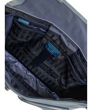 PIQUADRO CAMPIONARIO - CARY Mesager din piele, suport laptop de 13". albastru - Serviete birou - 5