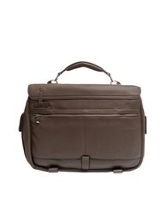 PIQUADRO CAMPIONARIO - MODUS OUT Servieta din piele, suport laptop de 15,6". - Serviete birou