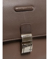 PIQUADRO CAMPIONARIO - MODUS OUT Servieta din piele, suport laptop de 15,6". MORO - Serviete birou - 4