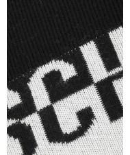 MOSCHINO BICOLOR Eșarfă cu logo negru - Eșarfe - 3