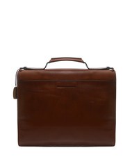 THE BRIDGE NERI  Servieta din piele Maro / Ruteniu - Serviete birou - 3