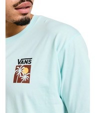 VANS ISLAND BOX Tricou din bumbac cu imprimeu strălucire albastră - tricou - 3