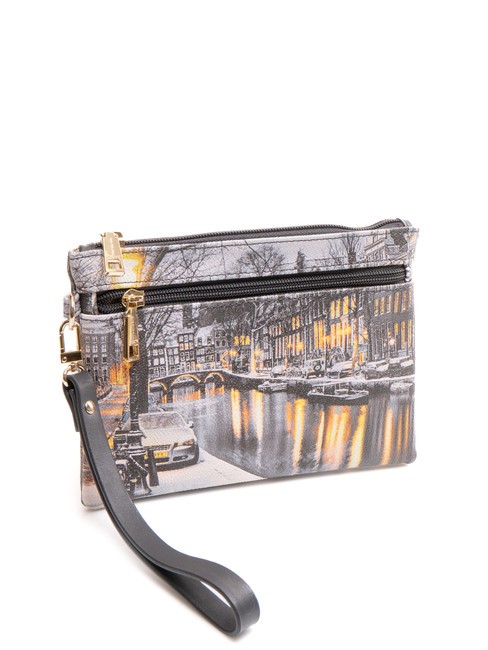 YESBAG Pochette plic cu poliserina zăpadă de la Amsterdam - Genți femei