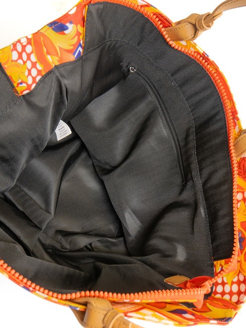 SICILY Geanta de cumparaturi de plaja medie portocale - Genți femei