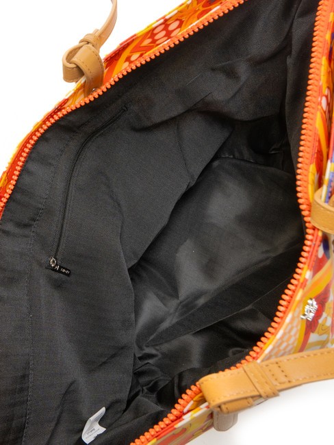 SICILY Geantă mare de cumpărături de plajă portocale - Genți femei