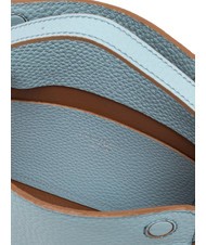 GIANNI CHIARINI PENELOPE Geanta de umar din piele cu curea de umar cer-caramel - Genți femei - 6