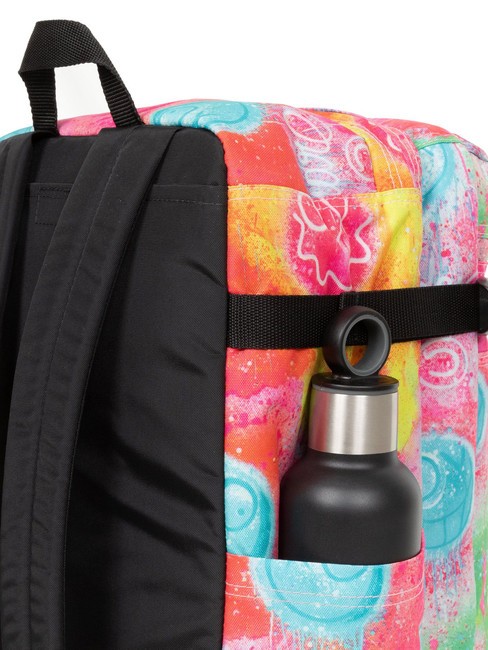 TRANSIT' R PACK x Andrè Rucsac pentru laptop de 15,6". nori fluo - Rucsacuri pentru laptop