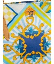 YNOT SICILY Geanta de cumparaturi de plaja medie albastru - Genți femei - 3