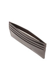 TIMBERLAND TB Suport plat pentru card din piele maro închis - Portofele bărbați - 3