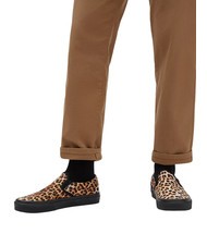 VANS CLASSIC SLIP-ON  Pantofi de pânză negru grunge al anilor 90 - Pantofi unisex - 5