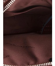 PIQUADRO Geanta BLUE SQUARE, suport pentru tablete, din piele MAHOGANY - Genți de umăr bărbați - 4