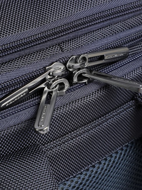 BRIEF 2 Rucsac duffle din piele și material textil albastru - Rucsacuri pentru laptop