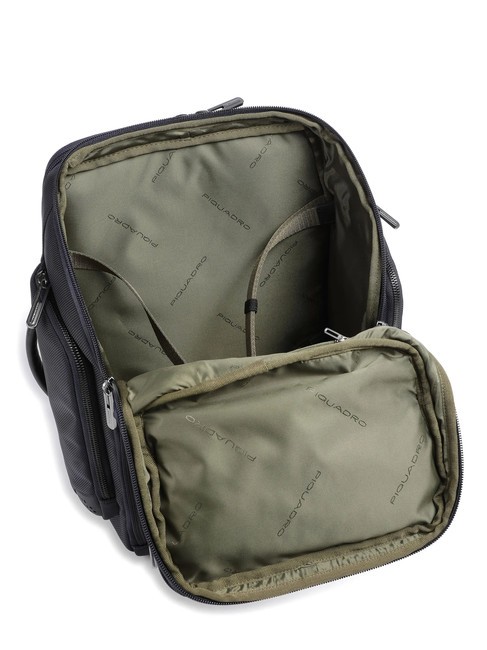 BRIEF 2 Rucsac duffle din piele și material textil albastru - Rucsacuri pentru laptop