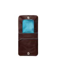 PIQUADRO BLUE SQUARE Poșetă din piele MAHOGANY - Portofele bărbați - 2
