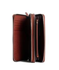 PIQUADRO BLACK SQUARE Portofel clutch din piele - Husă pentru tabletă și organizator