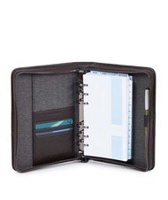 PIQUADRO BLACK SQUARE  Organizator din piele - Husă pentru tabletă și organizator