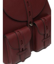 FURLA GARDENIA Rucsac din piele cu imprimeu Keria Ribes / roșu - Genți femei - 4