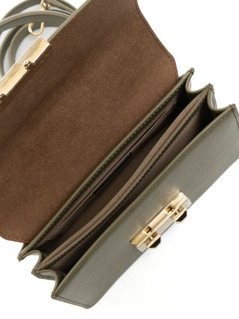 BELLA Geanta mica din piele St Andromeda salvie - Genți femei