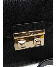 FURLA BELLA Geanta mica din piele St Andromeda negru - Genți femei - 5