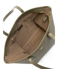 FURLA CLASSIC Geanta shopper din piele cu imprimeu Andromeda salvie - Genți femei - 6