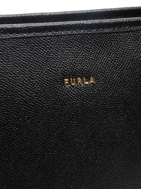 CLASSIC Geanta shopper din piele cu imprimeu Andromeda negru - Genți femei