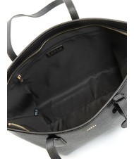 FURLA CLASSIC Geanta shopper din piele cu imprimeu Andromeda negru - Genți femei - 6