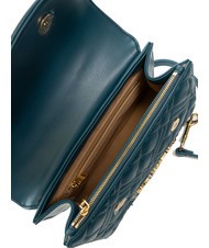 LOVE MOSCHINO QUILTED Geanta servieta cu bareta de umar smarald - Genți femei - 5