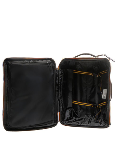 BLOSSAC  Cărucior pentru bagaje de m&acirc;nă impermeabil galben inca/negru pur - Bagaje de m&acirc;nă