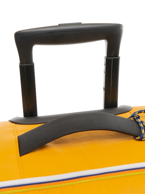 BLOSSAC  Cărucior pentru bagaje de m&acirc;nă impermeabil galben inca/negru pur - Bagaje de m&acirc;nă