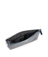 PIQUADRO BLUE SQUARE Pochetă plată din piele albastru - Genți femei - 3