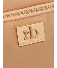ROCCOBAROCCO GLORIA Geanta de umar cu buzunar bej - Genți femei - 3