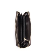 ROCCOBAROCCO DEVA Fermoar mare în jurul portofelului ciocolată - Portofele femei - 2