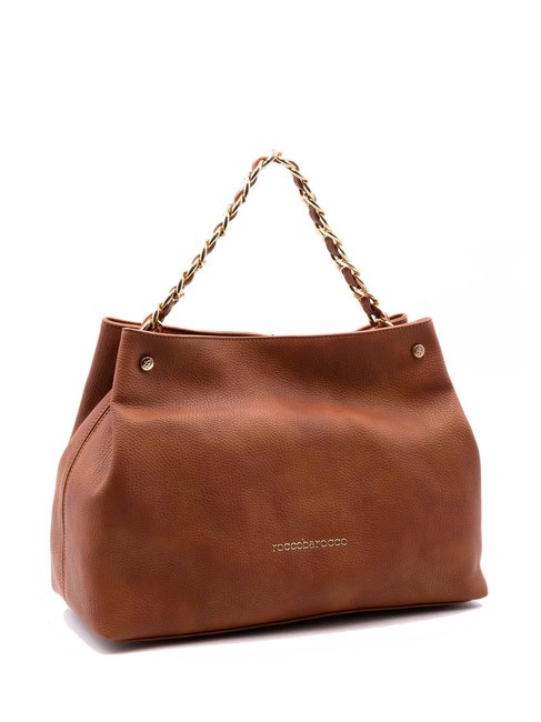 ADELE Geanta de mana cu curea de umar bronzat - Genți femei