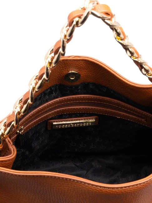 ADELE Geanta de mana cu curea de umar bronzat - Genți femei