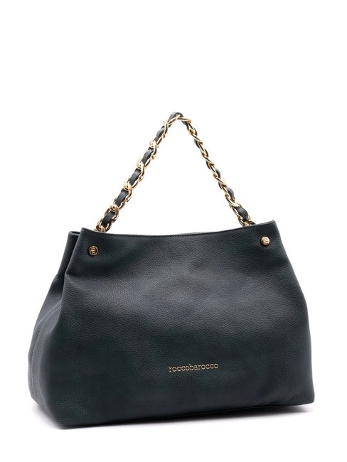 ADELE Geanta de mana cu curea de umar verde - Genți femei