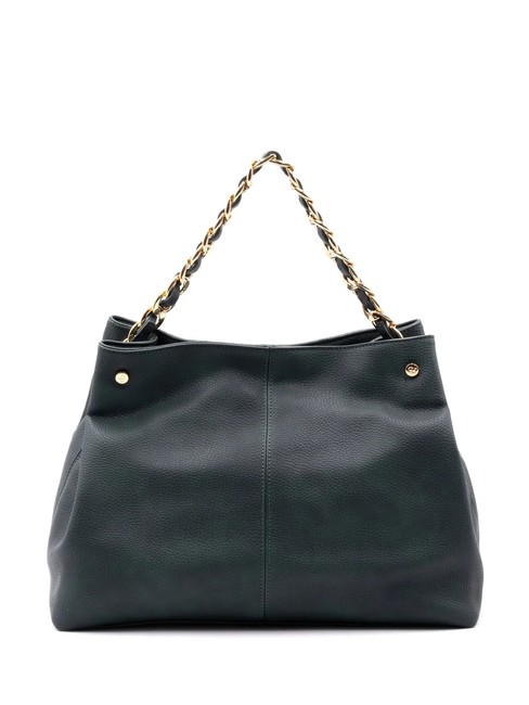 ADELE Geanta de mana cu curea de umar verde - Genți femei