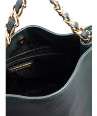 ROCCOBAROCCO ADELE Geanta de mana cu curea de umar verde - Genți femei - 4