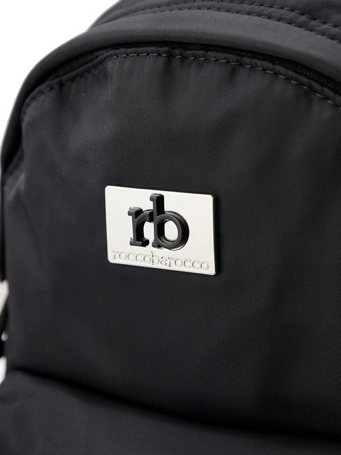 GLORIA Rucsac cu buzunar negru - Genți femei