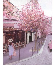 YNOT YESBAG Geantă hobo de umăr cafenea paris - Genți femei - 3