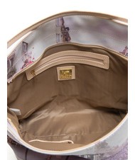 YNOT YESBAG Geantă hobo de umăr cafenea paris - Genți femei - 5