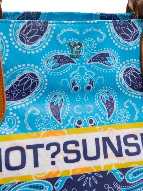 BANDANAS Geanta de cumparaturi de plaja medie albastru - Genți femei