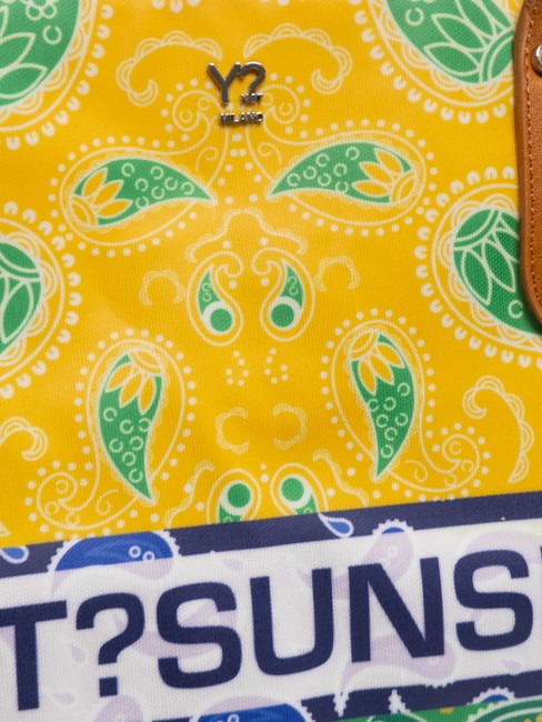 BANDANAS Geantă mare de cumpărături de plajă verde - Genți femei