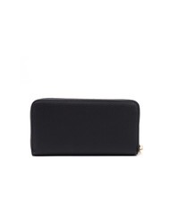 ROCCOBAROCCO ADELE Fermoar mare în jurul portofelului negru - Portofele femei - 3