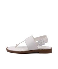 ROCCOBAROCCO RB Sandale flip-flop cu slingback alb - Pantofi femei - 2