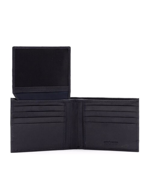 ROBERT Portofel cu clapă și portmoneu albastru - Portofele bărbați